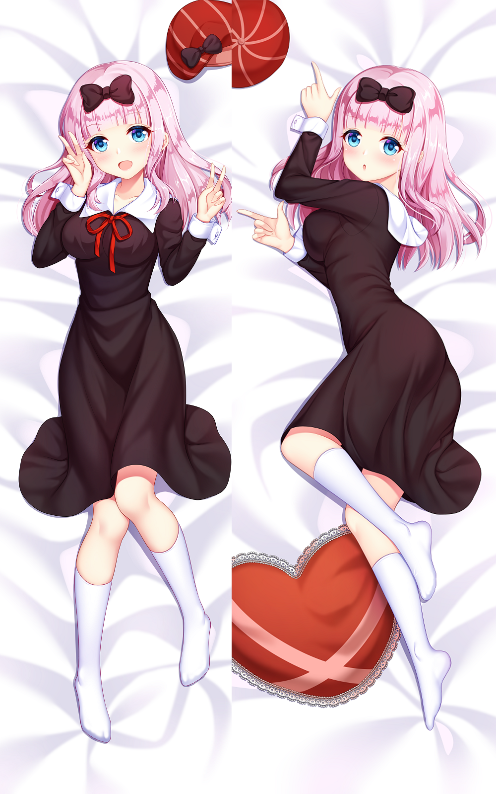 Kaguya Sama Love Is War Fujiwara Chika Dakimakura Anime Body Pillow Diipoo