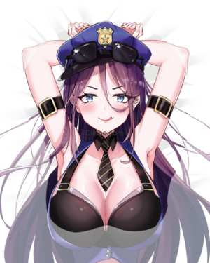 League of Legends The Sheriff of Piltover Caitlyn 3D Mouse Pad Oppai Boobs Mouse Pad