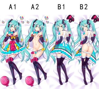 Green Hatsune Miku Dakimakura