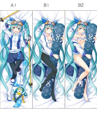 Turquoise Hatsune Miku Dakimakura