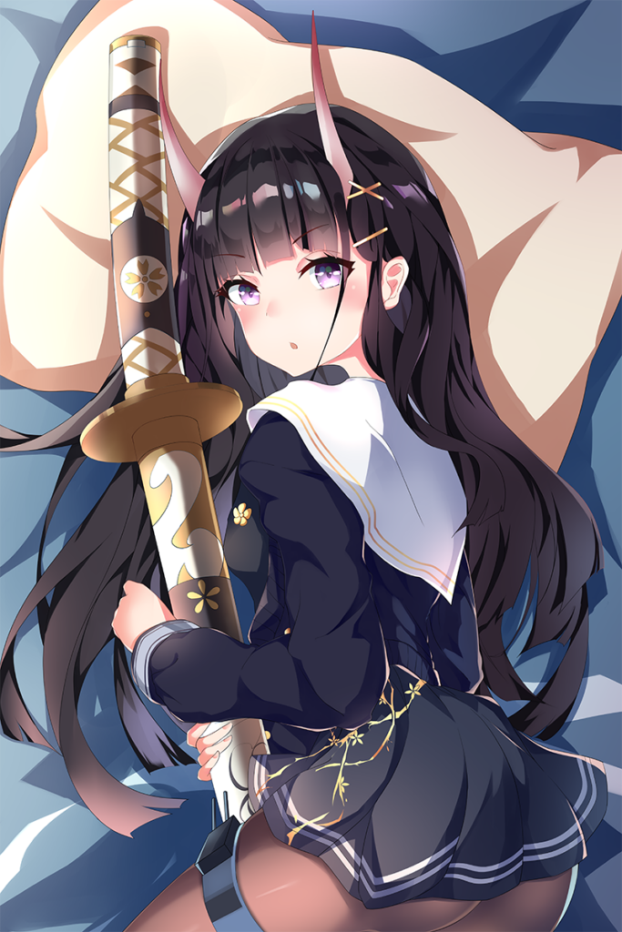 Azur Lane Blue Noshiro Dakimakura Anime Body Pillow - Diipoo