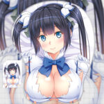 Is It Wrong to Try to Pick Up Girls in a Dungeon White Hestia 3D Oppai Mouse Pad