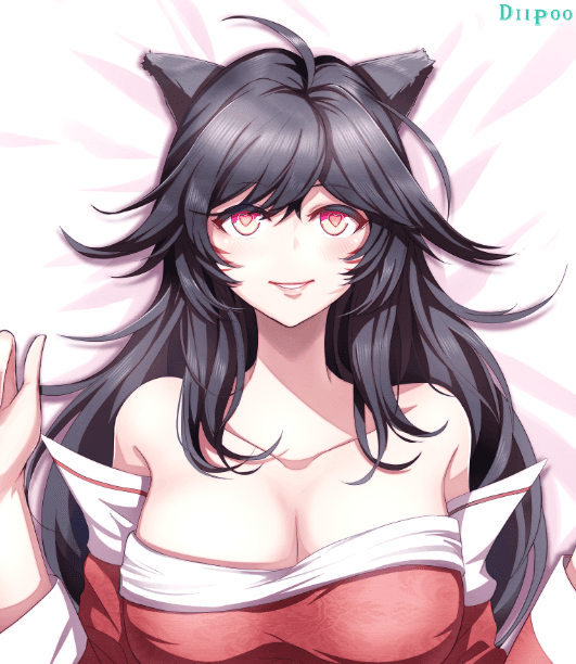 ahri boob mouse pad