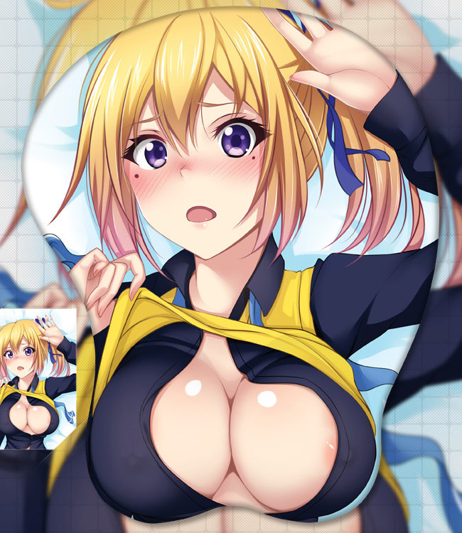 Myriad Colors Phantom World Yellow Kawakami Mai 3D Oppai Mouse Pad Myriad Colors Phantom World Yellow Kawakami Mai 3D Oppai Mouse Pad