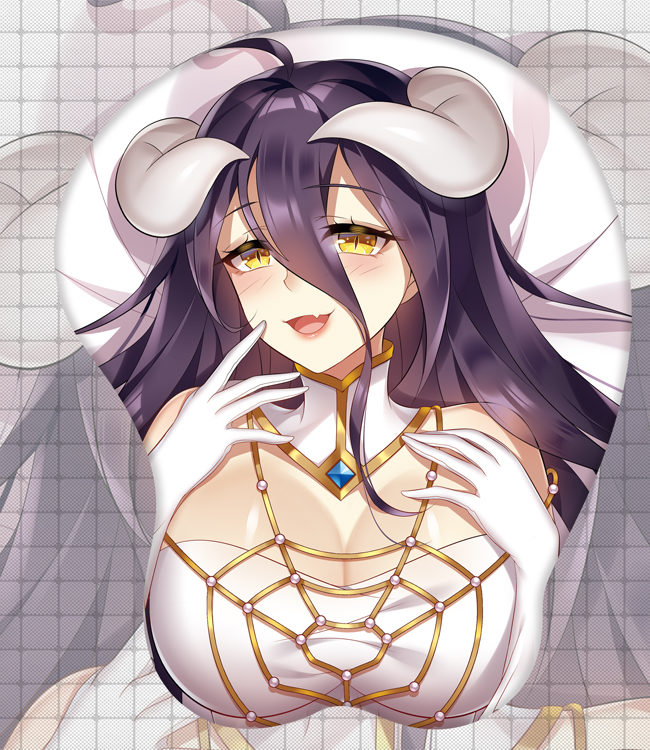 Overlord Albedo 3D Oppai Mouse Pad Overlord Albedo 3D Oppai Mouse Pad