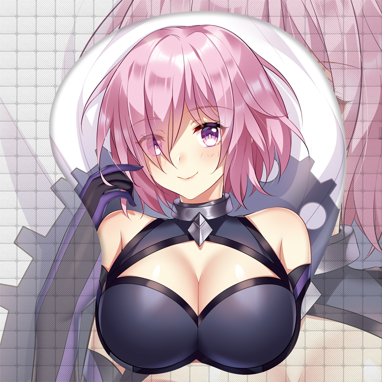 Fate Grand Order Mash Kyrielight 3D Oppai Mouse Pad