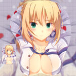 Fate Stay Night Yellow Saber 3D Oppai Mouse Pad Ver 2