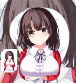 Saekano How to Raise a Boring Girlfriend Red Katou Megumi 3D Oppai Mouse Pad