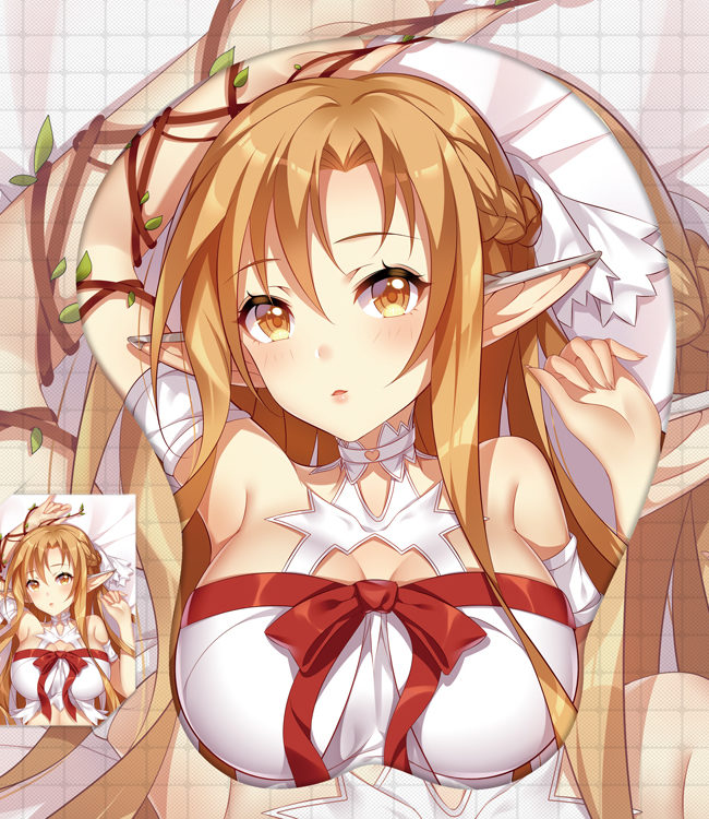 Sword Art Online Yuuki Asuna 3D Oppai Mouse Pad Sword Art Online Yuuki Asuna 3D Oppai Mouse Pad