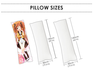 Dakimakura pillow size