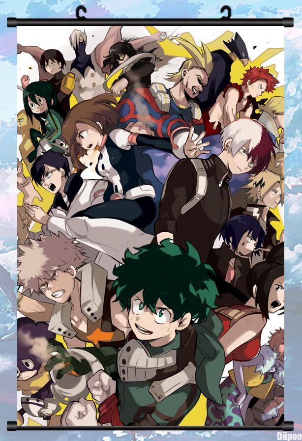 Anime Boku No Hero Academia My Hero Academia Wall Scroll Poster Poster HO_ 