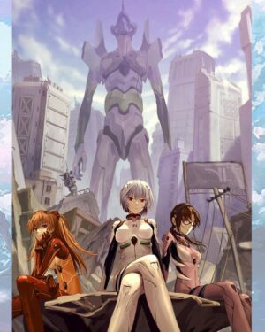 Neon Genesis Evangelion Rei Ayanami Shinji Ikari Asuka Langley Soryu Wall Scrolls Shinnosuke Nohara EVA Anime Posters (1)