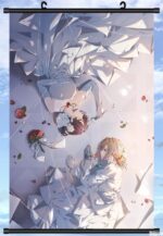 Violet Evergarden Ellipse Auto Memory Doll Cloth Poster Wall Scroll 105x40cm 
