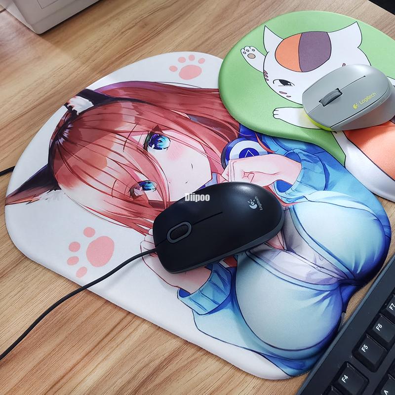 Nakano Miku 3D Mouse Pad The Quintessential Quintuplets Oppai Mousepad