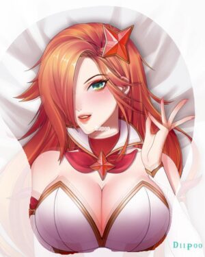 The Radiant Dawn Leona 3D Oppai Mouse Pad