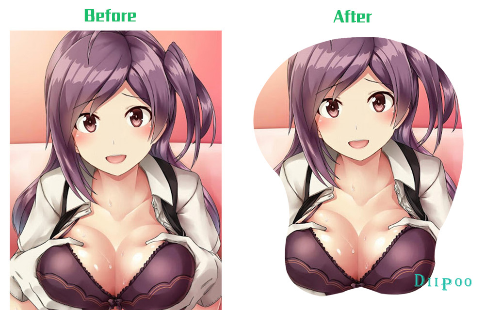 Burst tits 3D Oppai Mouse Pad(Boob Mouse Pad