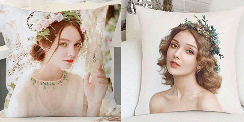Diipoo custom pillows with photos