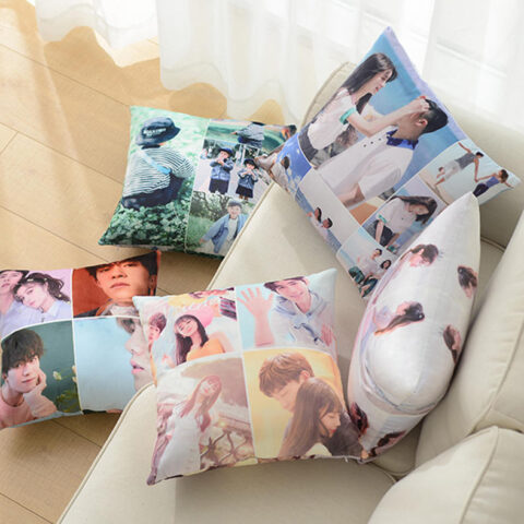 Double-sided printing custom pillows