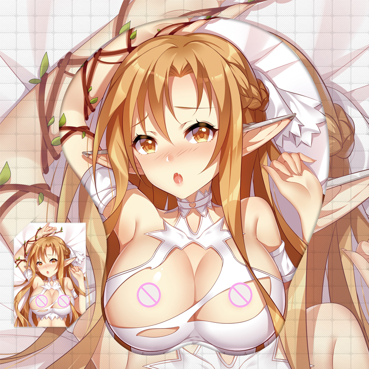 asuna boob mousepad