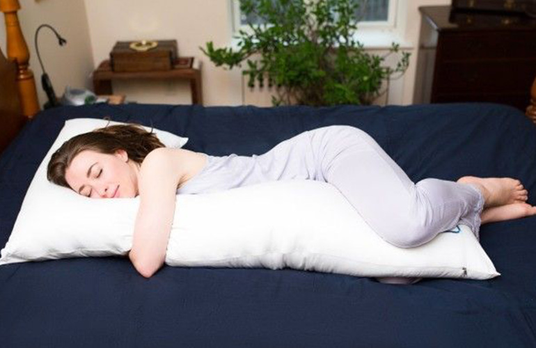 l shaped pillow