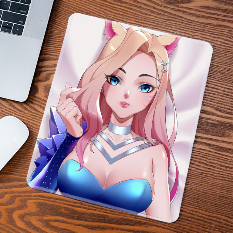 KDA ALL OUT Ahri Gaming Mouse Pad