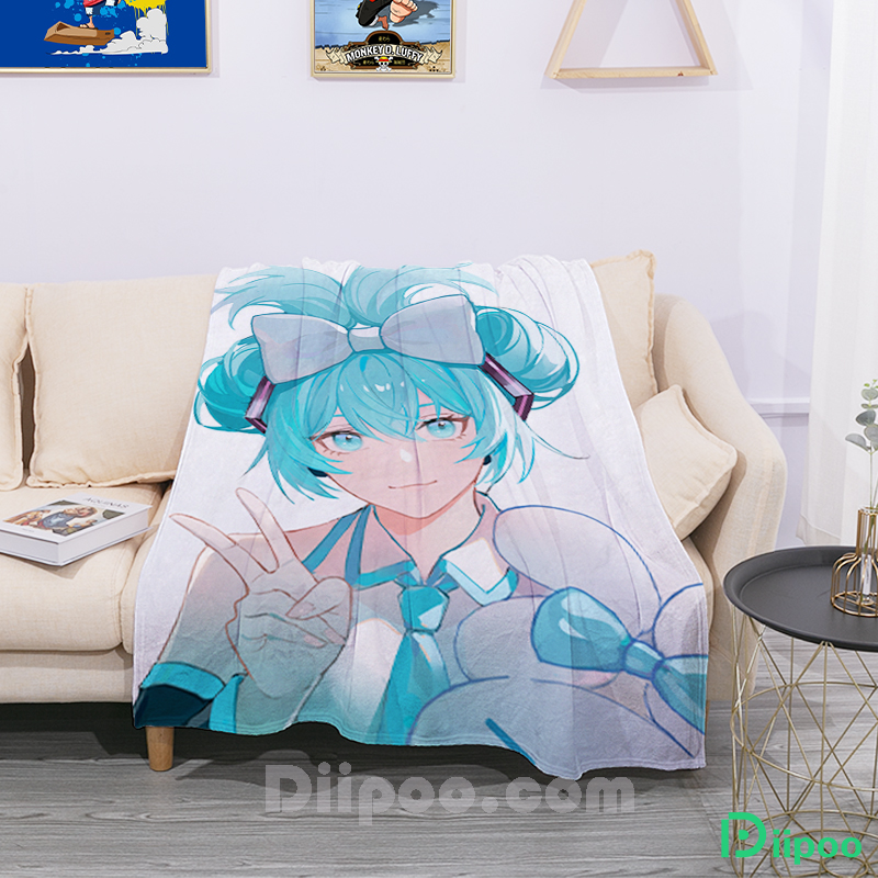 Custom Christmas Girl Anime Blankets For Beds Throw Blanket Soft Blanket  Summer Blanket Anime Blanket Travel Blanket - Throw - AliExpress