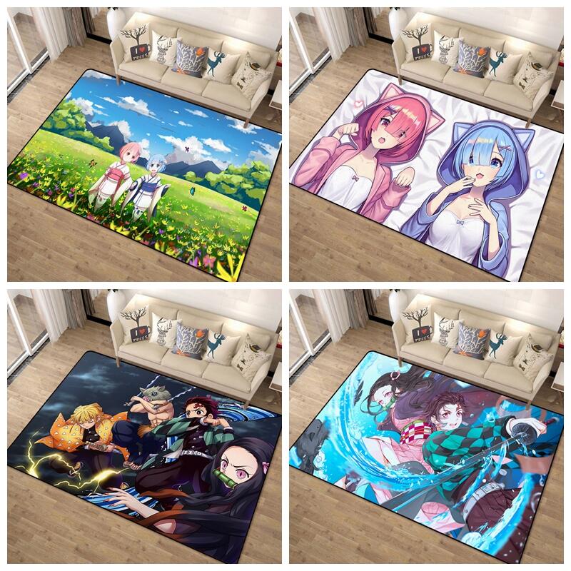 EPIC POETRY Anime Rug Popular Anime Area Rugs Slip Stain India | Ubuy