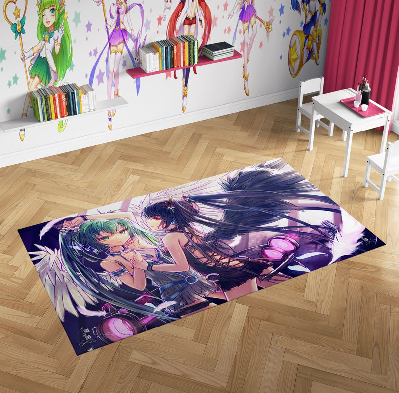 EPIC POETRY Anime Rug Popular Anime Area Rugs Slip Stain India | Ubuy