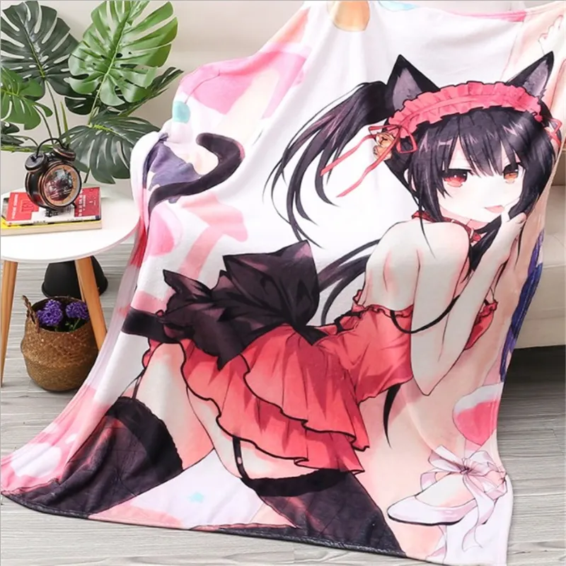 Amazon.com: LeaHy Anime Blankets for Girls Women Teens Flannel Throw  Blankets for Decorate Sofa All Season Super Cozy Plush Blanket for Kids  Adults Gift 50