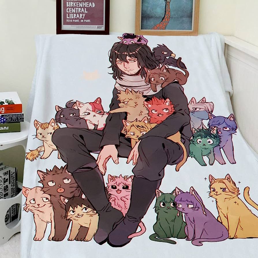 Anime blankets and clearance pillows