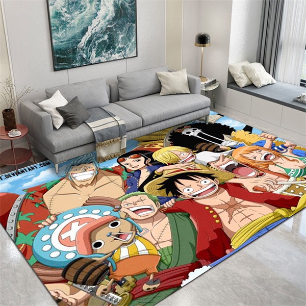 Sleeping Anime Girl kids vinyl carpet - TenStickers