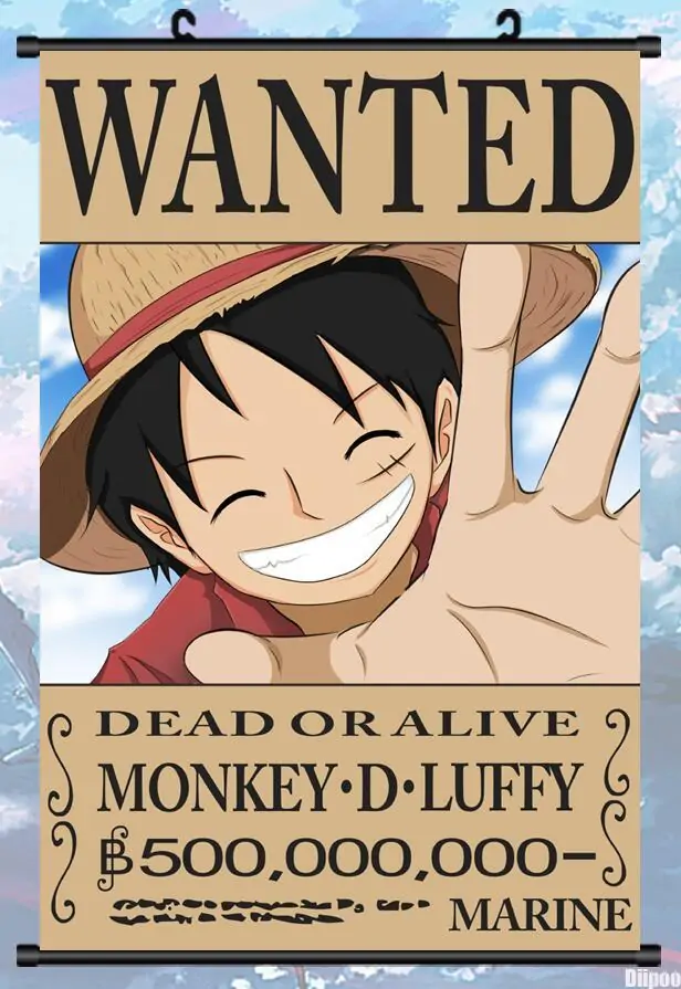 One Piece Wall Scroll One Piece Anime Posters - Diipoo
