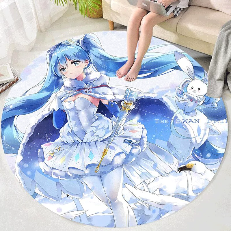 Round Anime Rugs