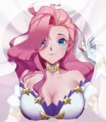 Seraphine Mouse Pad The Starry-eyed Songstress Oppai Mouse Pad