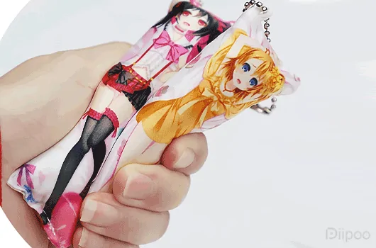 Custom Dakimakura Keychain (3)