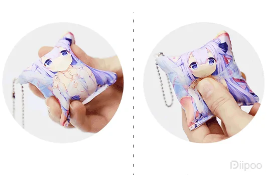 Custom Dakimakura Keychain (6)